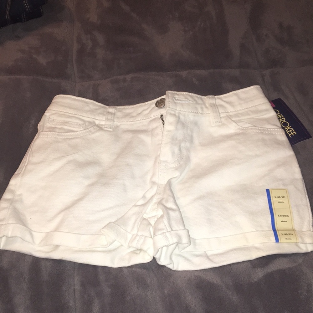 white shorts